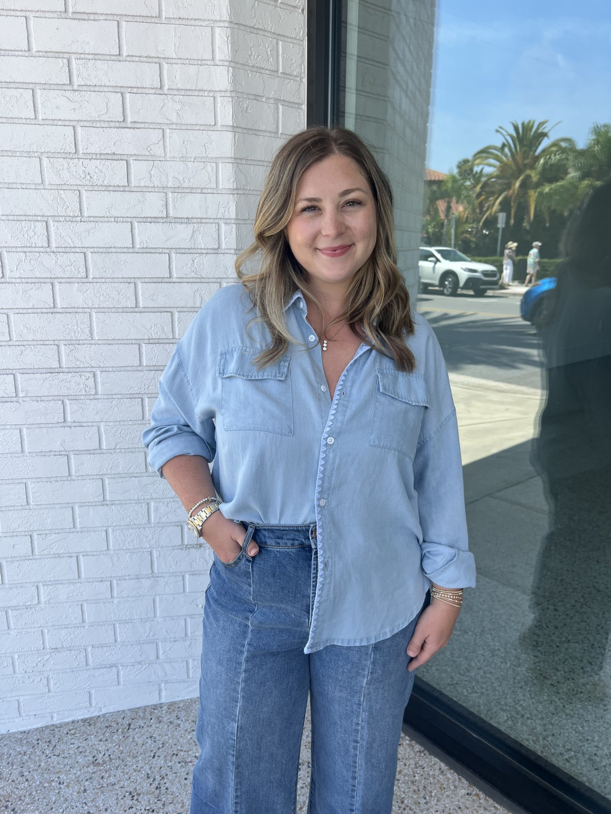 Adrianna Tencel Shirt