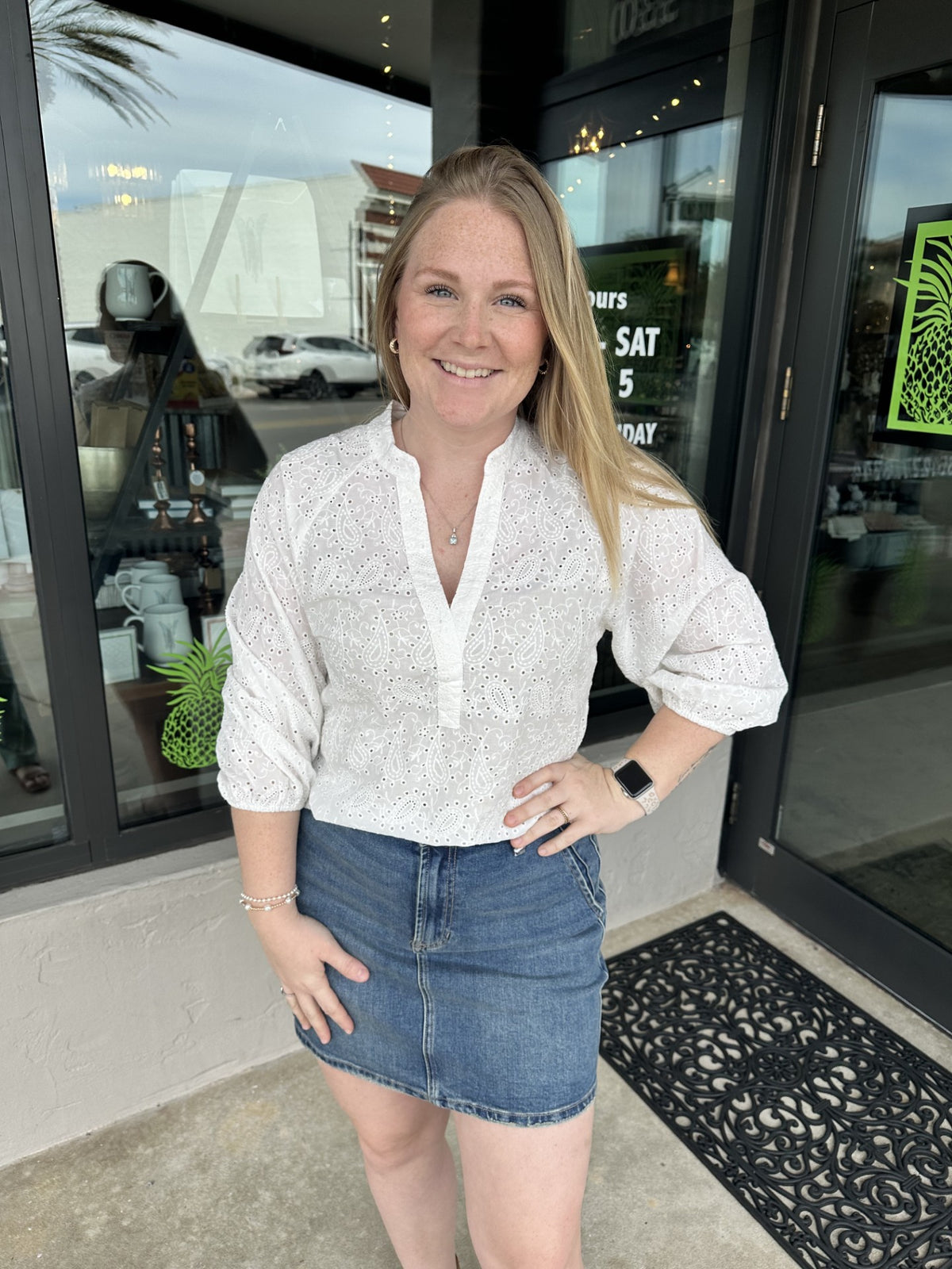 Quinn Denim Skirt