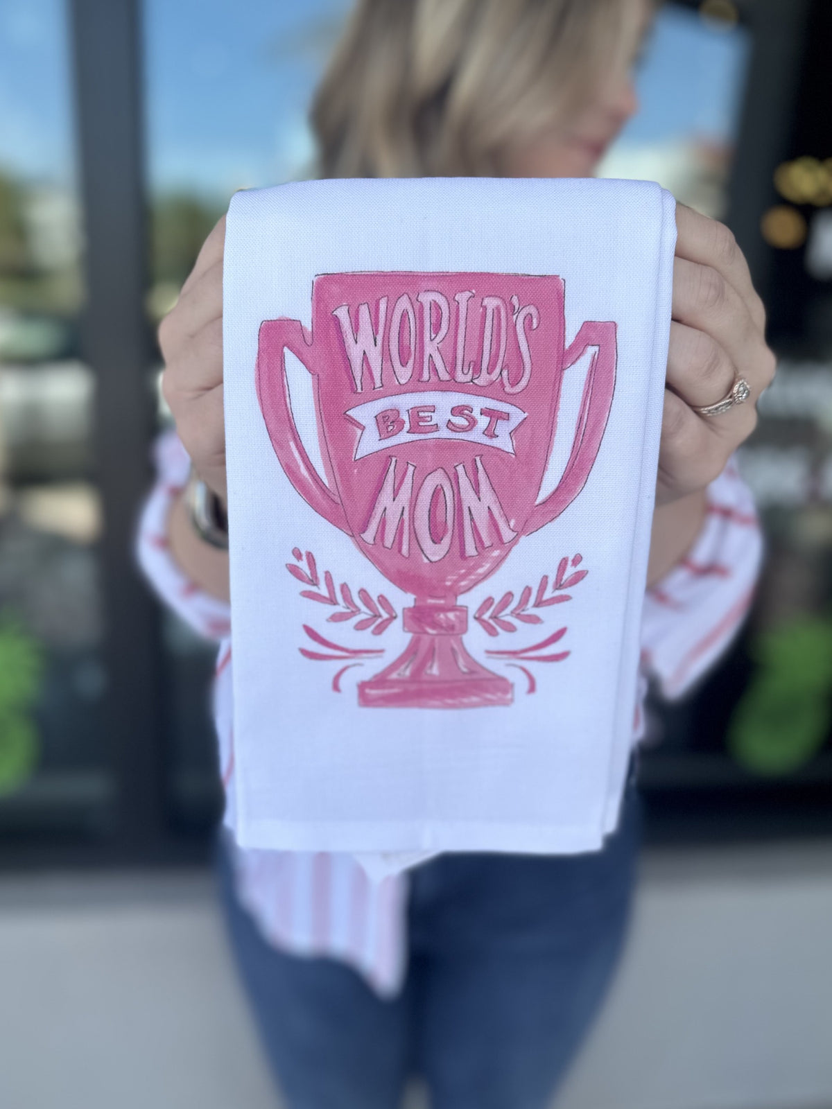 World's Best Mom Towel