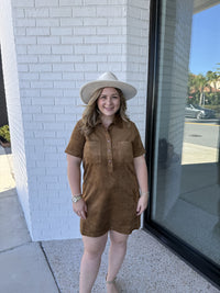 Sydney Suede Dress