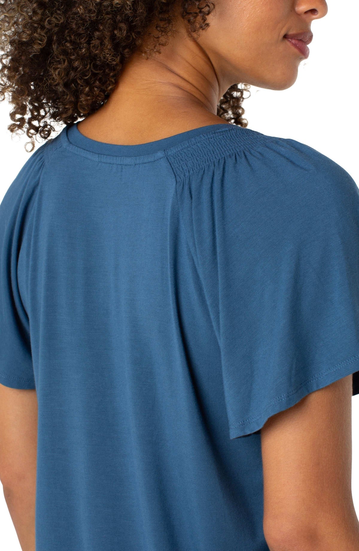 Flutter Sleeve Knit Top