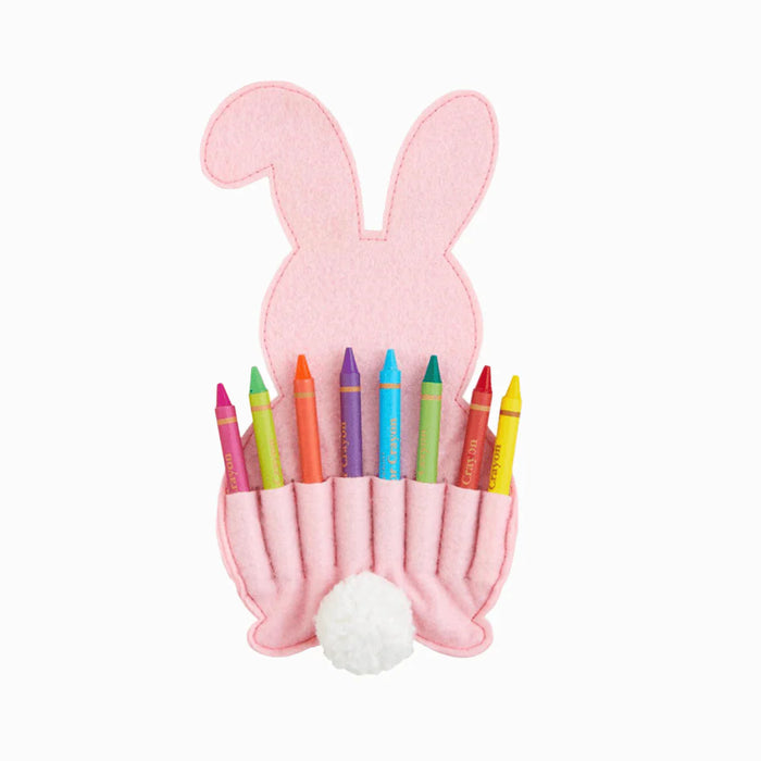 Pink Bunny Crayon Holder