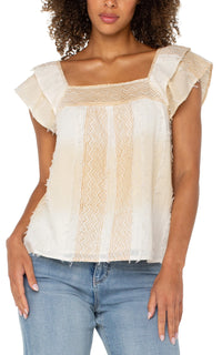 Short Sleeve Square Chevron Stirpe
