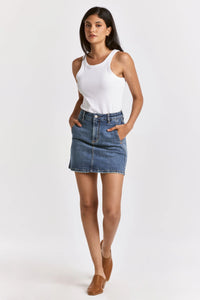Quinn Denim Skirt