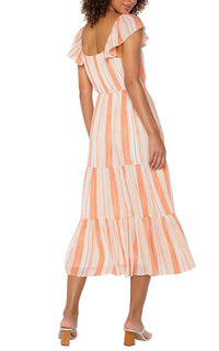 Flutter Sleeve Maxi
