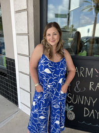 Cala Floral Flared Jumpsuit