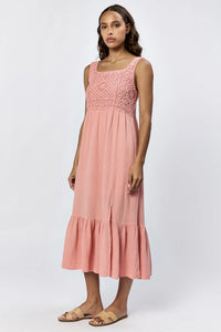 Chasity Embroidery Dress