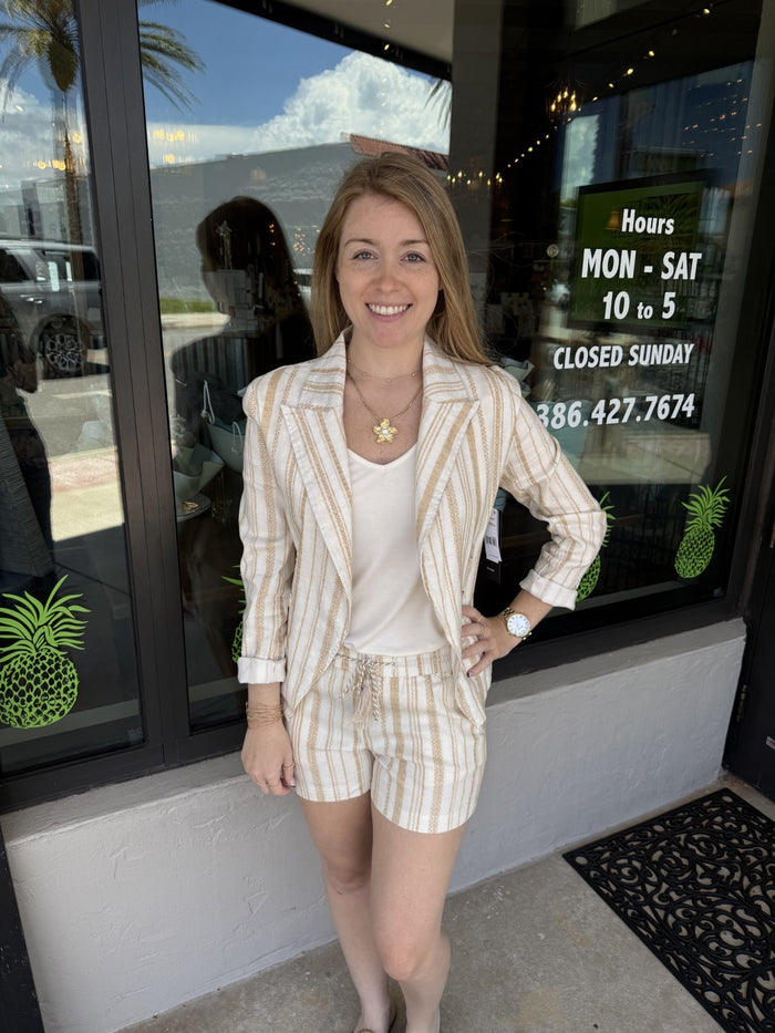 Open Front Blazer