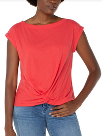 Short Sleeve Boat Nek Top