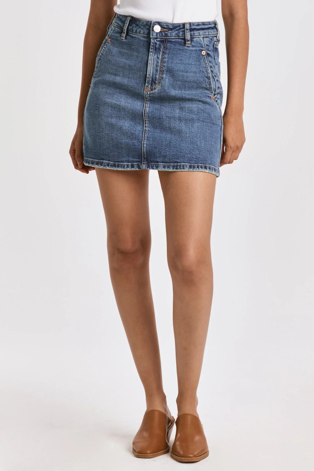 Quinn Denim Skirt