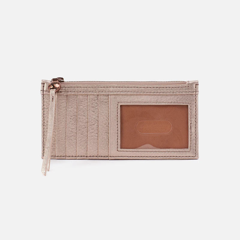 Carte Card Holder Pink Gold Metallic