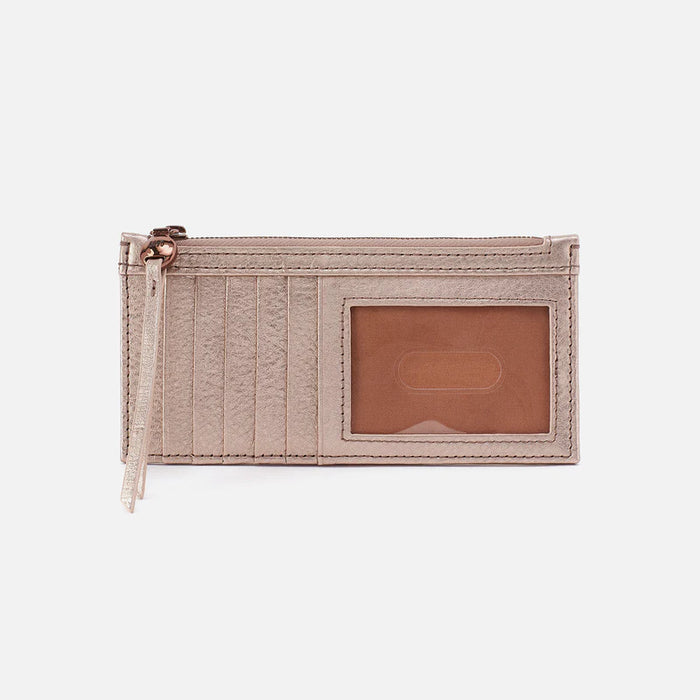 Carte Card Holder Pink Gold Metallic
