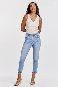 Stella High Rise Cropped Slim Jeans