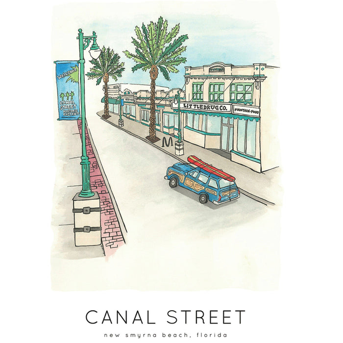 Canal Street Print