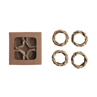 Seagrass Napkin Rings