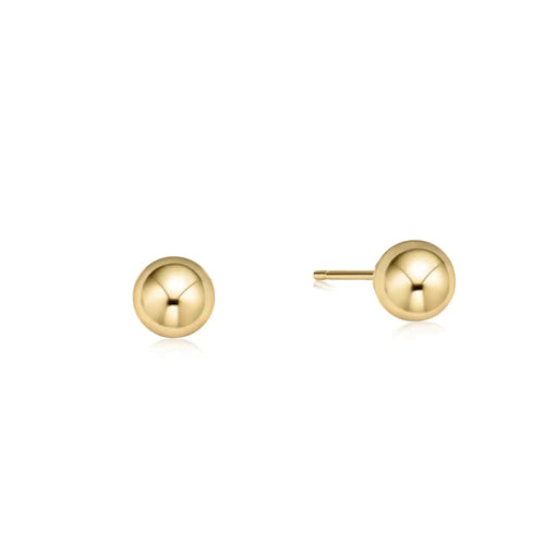 Classic 6mm Ball Stud Gold