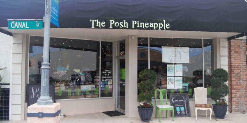 The Posh Pineapple store front 