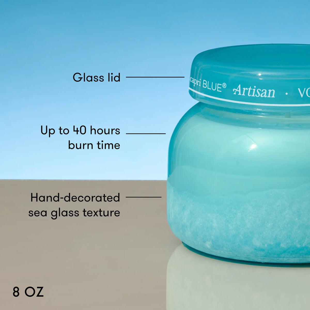 Volcano Luce d'Amalfi 8 oz Petite Candle