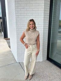 Sleeveless Turtleneck