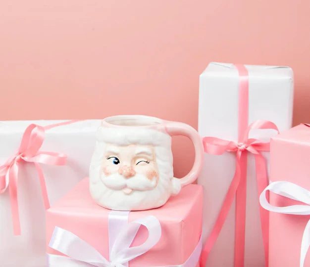 Sweet Grace Santa Mug Candle