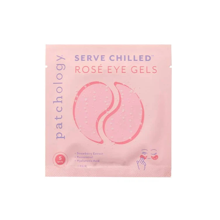 Serve Chilled Rosé Hydrating & Smoothing Hydrogel Eye Patches