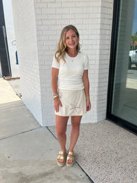 Shell Wrap Skirt