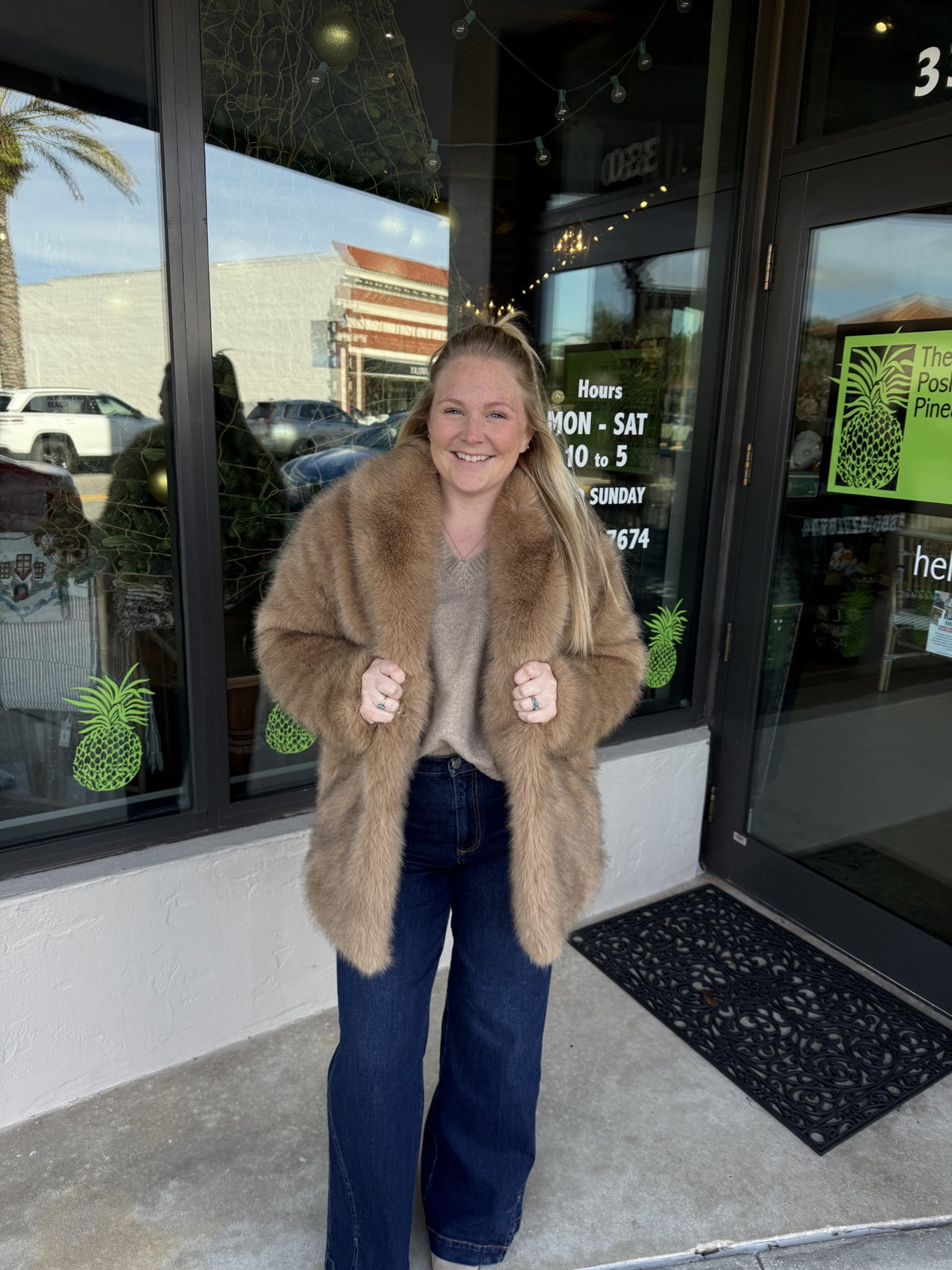 Logan Faux Fur Coat