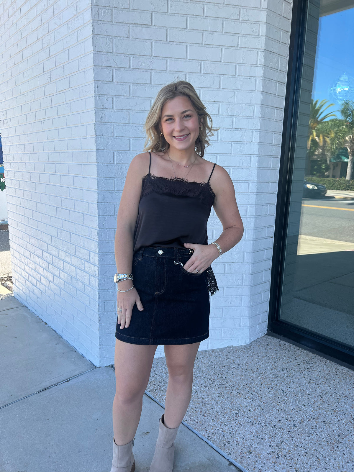 Roselle Lace Cami