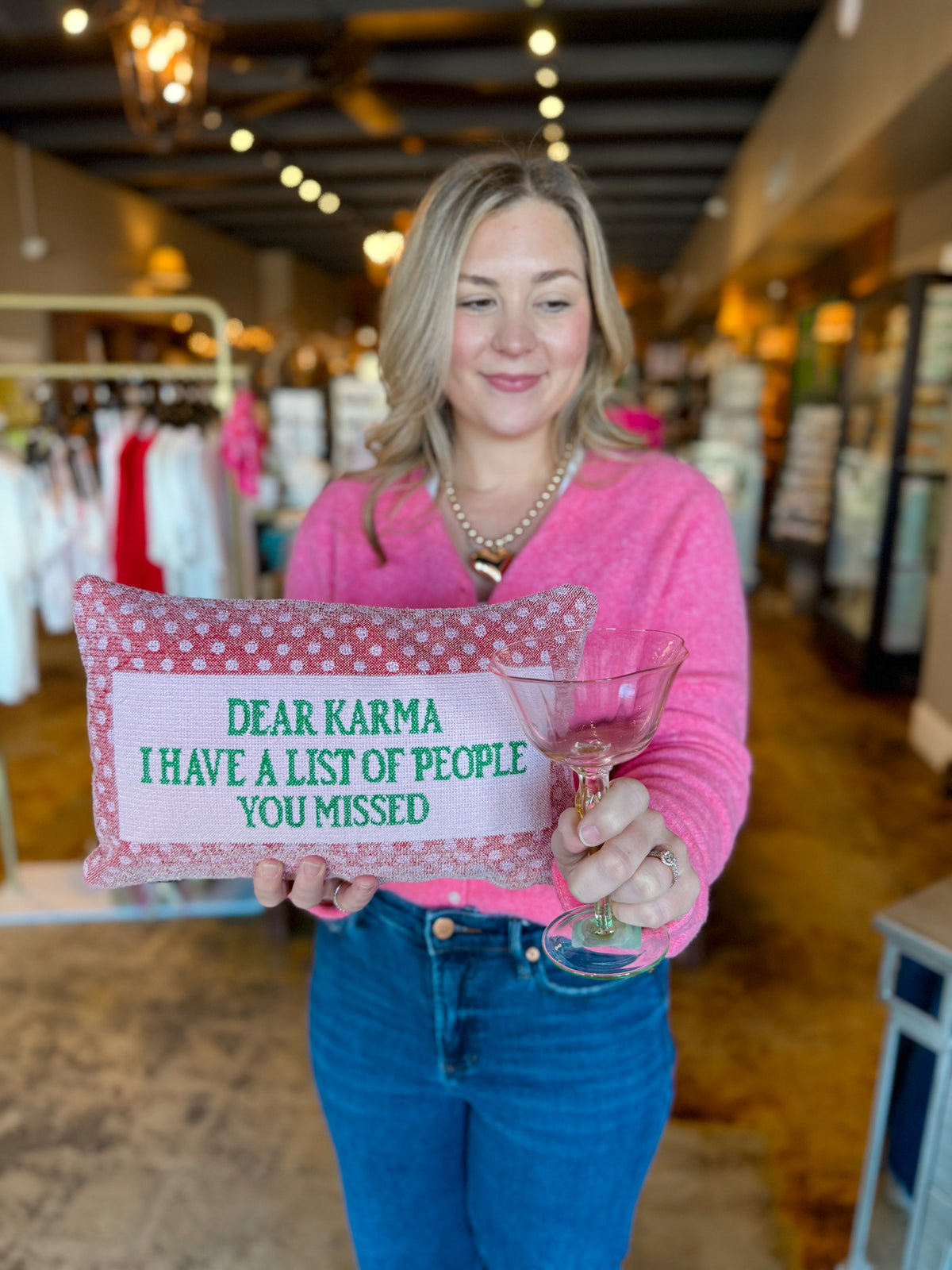 Dear Karma Lumbar Pillow