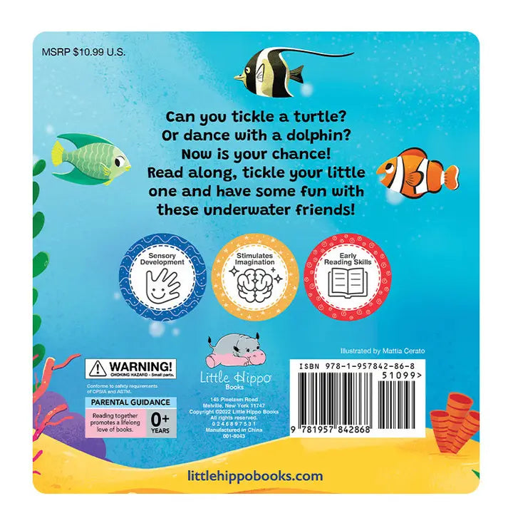 Can You Tickle A Turtle? Sensory Board Book