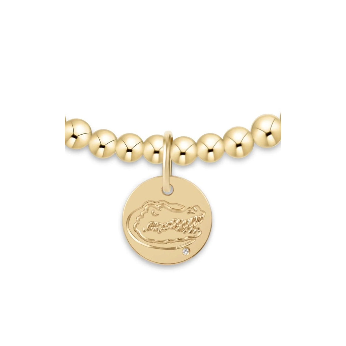 Ecollegiate Extends Classic Gold 3mm Bracelet - Florida