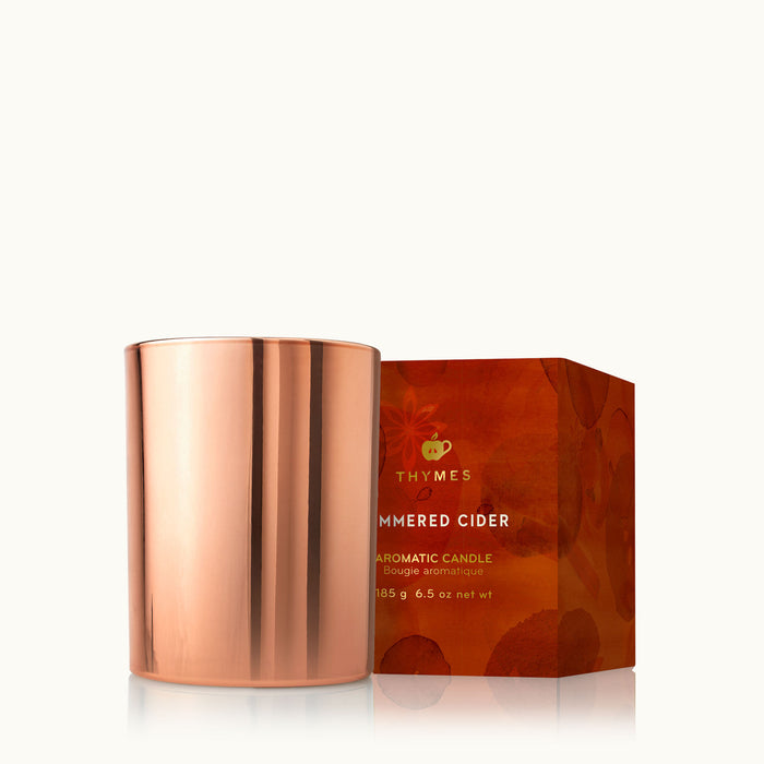 Simmered Cider Metallic Candle