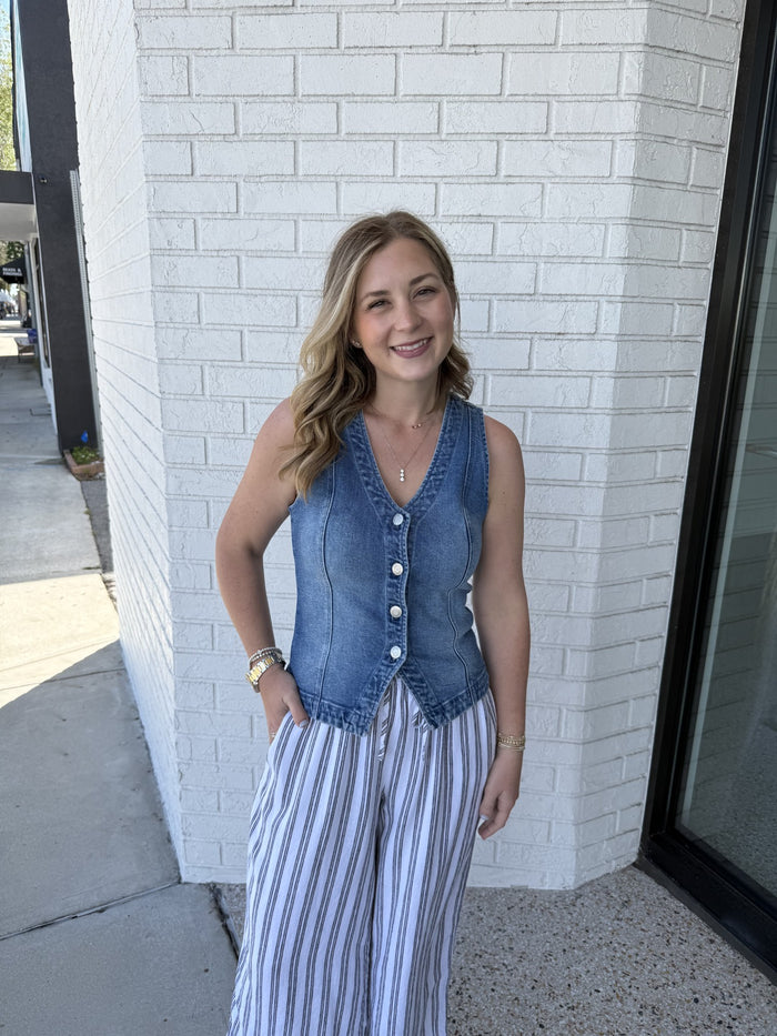 Porto Denim Vest