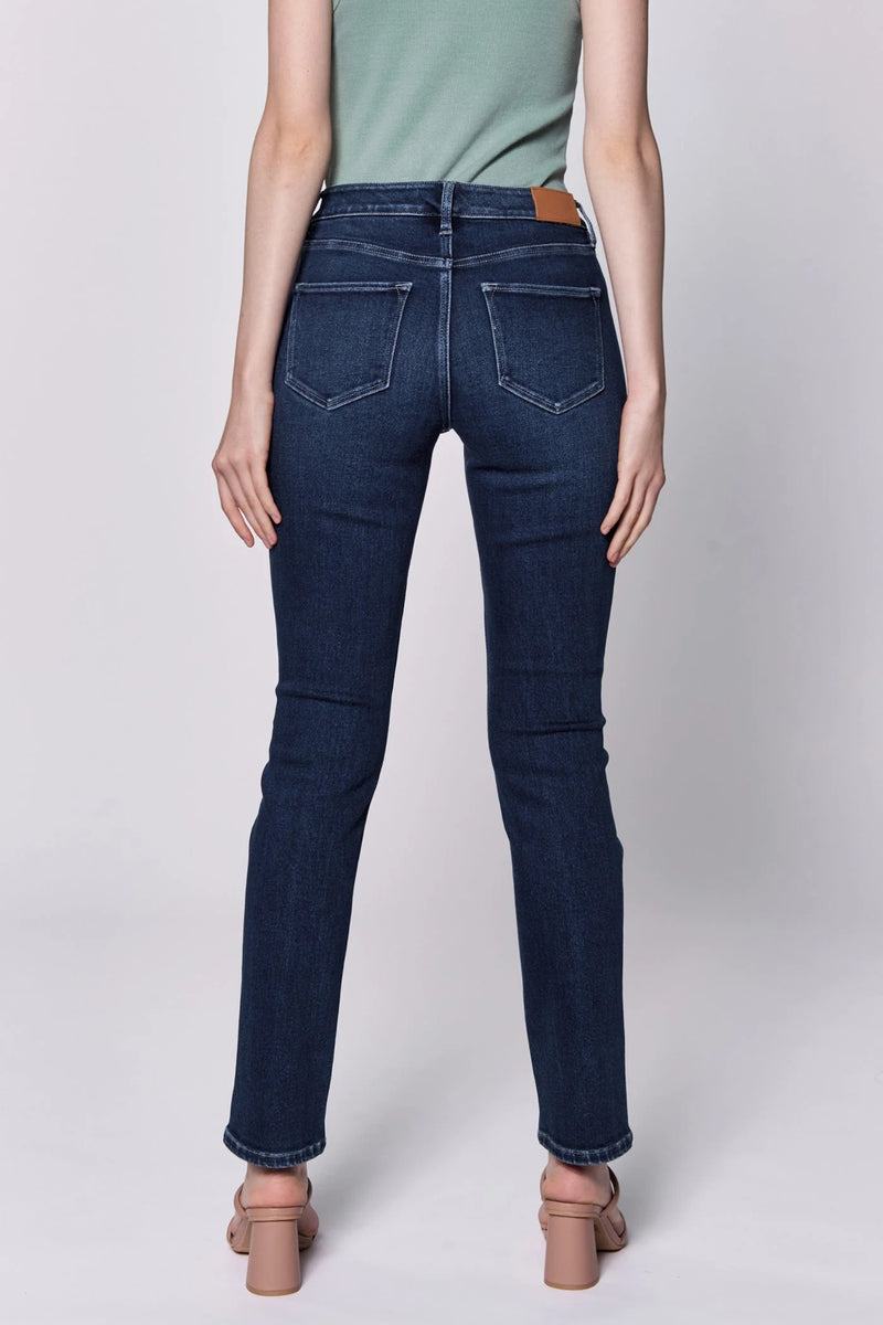 Blaire Mid Rise Slim Straight