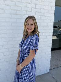 Azure Midi Dress