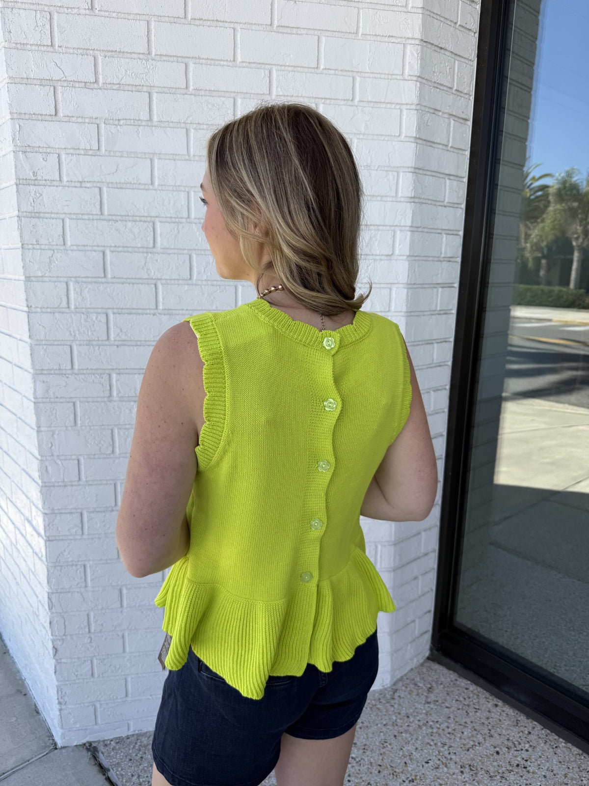 Ellis Peplum Top