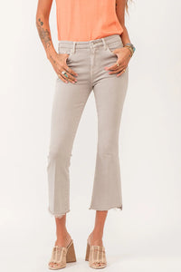 Jeanne High Rise Flare Jeans Quartzite