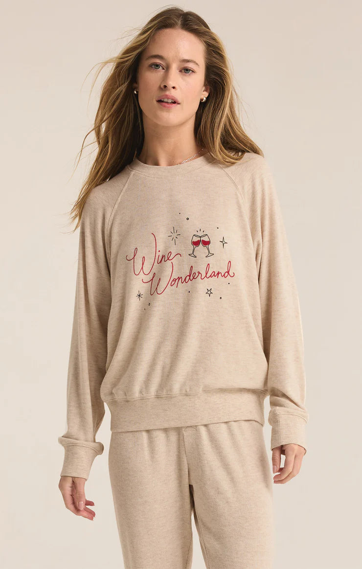 Wine Wonderland Cloud Knit