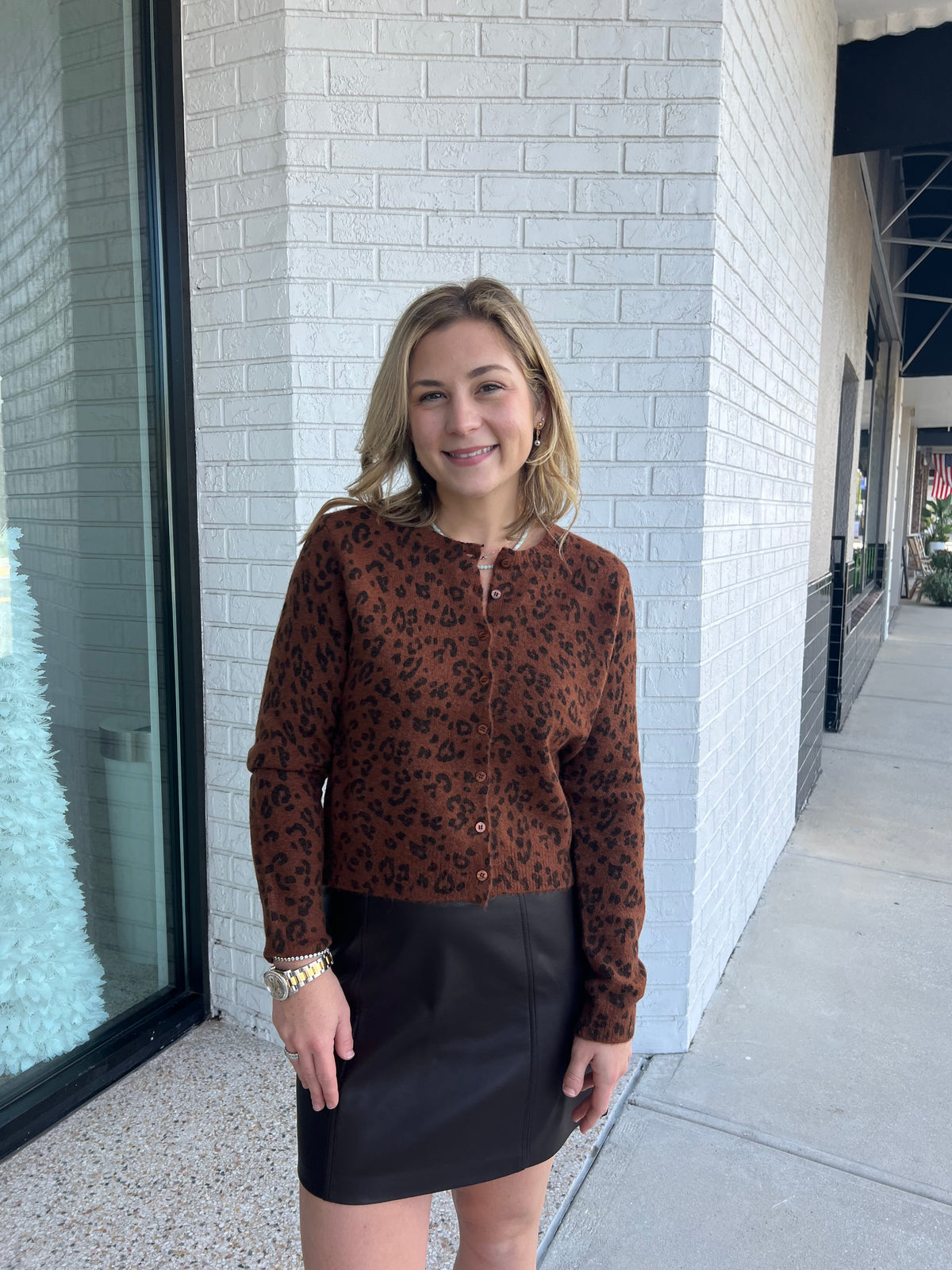 Medina Leopard Cardigan