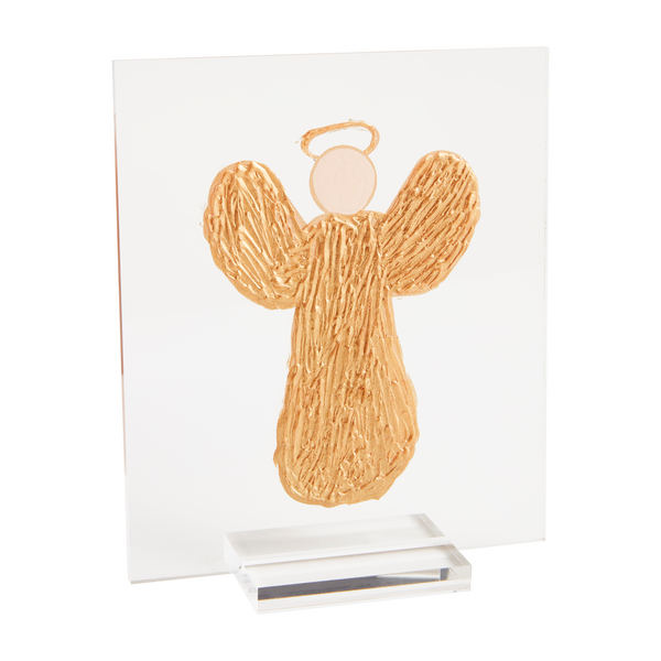 Large Acrylic Angel Plaque