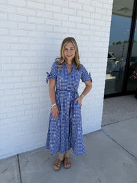Azure Midi Dress