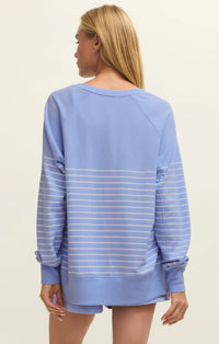 Weekender Stripe V-Neck