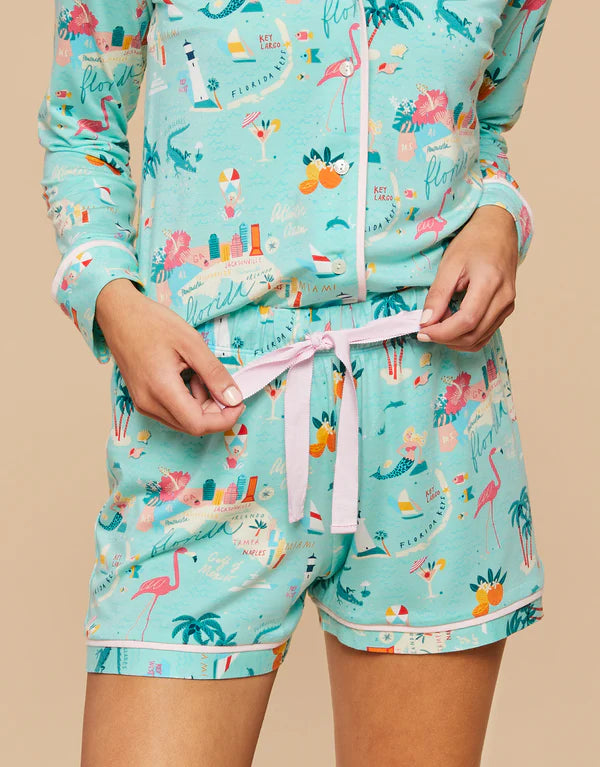 Spartina Pajama Shorts Florida