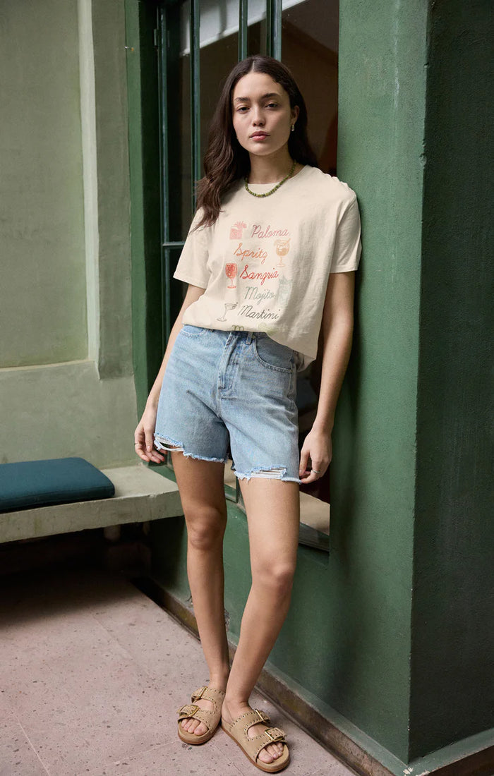 Cocktails Boyfriend Tee