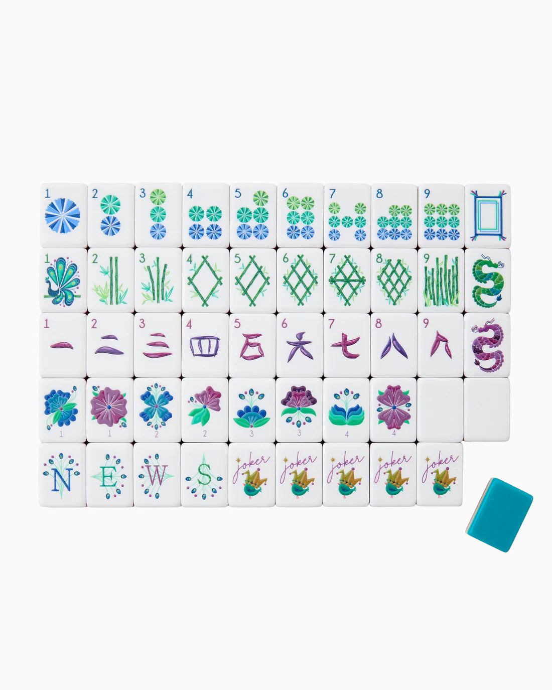 Oh My Mahjong Lagoon Tile Set