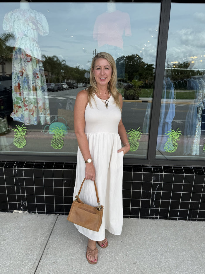 Charlotte Rib Midi Dress