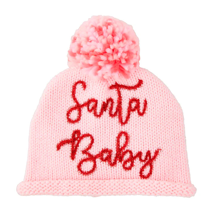 Santa Baby Pom Pom Beanie