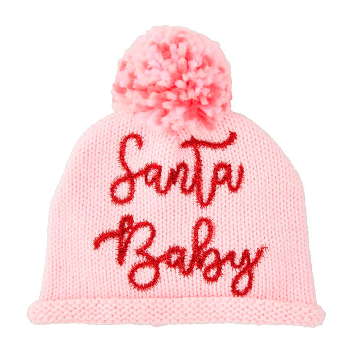 Santa Baby Pom Pom Beanie