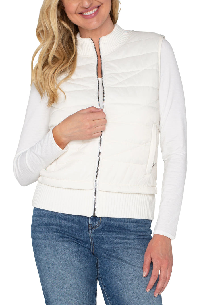 Sleeveless Quilted Vest