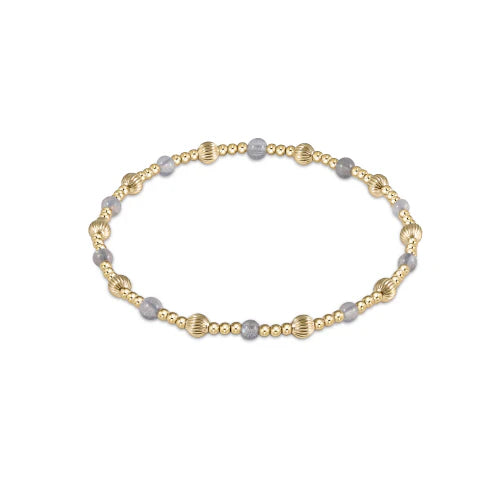 Dignity Sincerity Gemstone 4mm Bead Bracelet